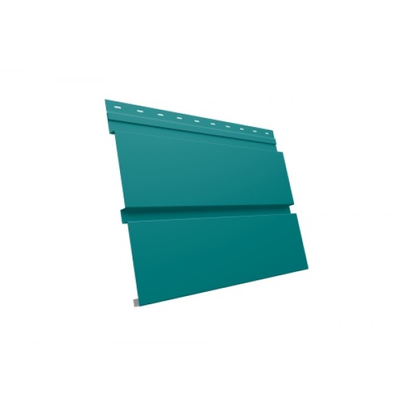 ГРАНД ЛАЙН Квадро Брус 0,45 PE с пленкой RAL 5021 водная синь 412683