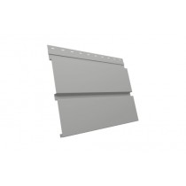 ГРАНД ЛАЙН Квадро Брус 0,5 Satin с пленкой RAL 9006 бело-алюминиевый 469594