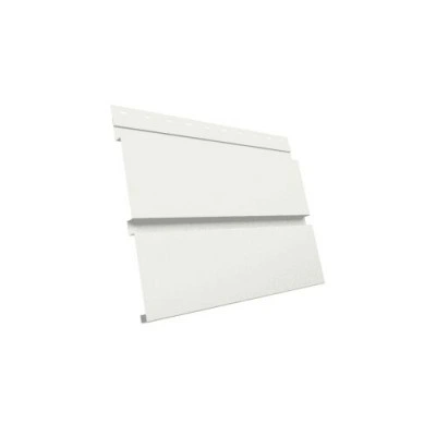 Сайдинг металлический Квадро Брус в01 Grand Line 0,45 Drap ТХ с пленкой RAL 9003 сигнальный белый — 504654 Сайдинг металлический Квадро Брус в01 Grand Line 0,45 Drap ТХ с пленкой RAL 9003 сигнальный белый — 504654