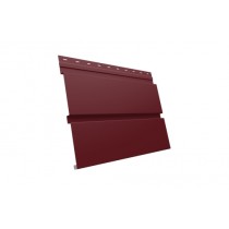 ГРАНД ЛАЙН Квадро Брус в01 0,45 Drap с пленкой RAL 3005 красное вино 510512