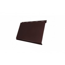 ГРАНД ЛАЙН Вертикаль 0,2 classic 0,5 GreenCoat Pural BT, matt с пленкой RR 887 шоколадно-коричневый (RAL 8017 шоколад) 163815