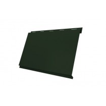 ГРАНД ЛАЙН Вертикаль 0,2 classic 0,5 GreenCoat Pural BT с пленкой RR 11 темно-зеленый (RAL 6020 хромовая зелень) 239058
