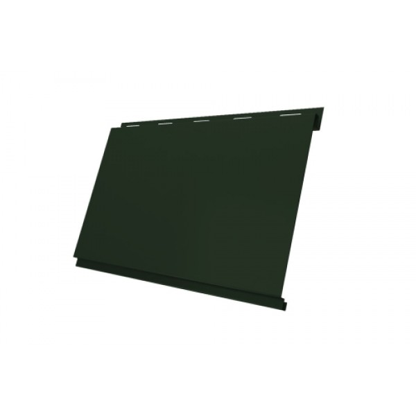 ГРАНД ЛАЙН Вертикаль 0,2 classic 0,5 GreenCoat Pural BT с пленкой RR 11 темно-зеленый (RAL 6020 хромовая зелень) 239058