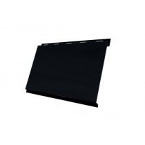 ГРАНД ЛАЙН Вертикаль классик 0,45 Drap СТ с пленкой RAL 9005 черный 362728