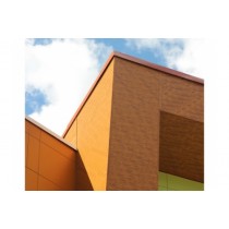 ГРАНД ЛАЙН Вертикаль 0,2 classic 0,45 Drap TX с пленкой RAL 8004 терракота 552654