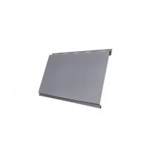 Сайдинг Grand Line Вертикаль 0,2 classic 0,5 Satin RAL 7004 сигнальный серый