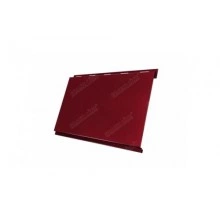 Сайдинг Grand Line Вертикаль 0,2 classic 0,5 Satin RAL 3005 красное вино