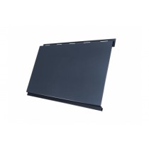ГРАНД ЛАЙН Вертикаль 0,2 classic 0,45 PE с пленкой RAL 7024 мокрый асфальт 70657