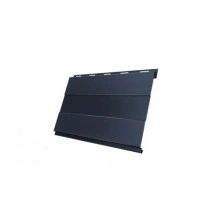 Сайдинг Grand Line Вертикаль 0,2 prof 0,5 Satin Matt RAL 7024 мокрый асфальт