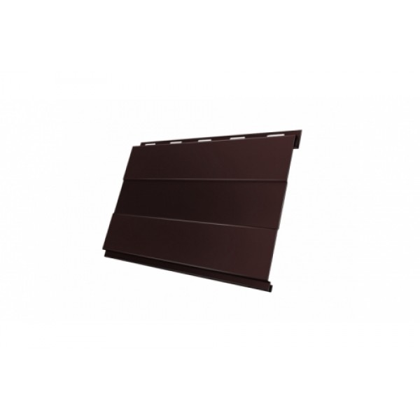 ГРАНД ЛАЙН Вертикаль 0,2 prof 0,5 Satin Matt RAL 8017 шоколад 240847 ГРАНД ЛАЙН Вертикаль 0,2 prof 0,5 Satin Matt RAL 8017 шоколад 240847