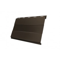 ГРАНД ЛАЙН Вертикаль проф 0,45 Drap ТХ с пленкой RR 32 темно-коричневый 486056