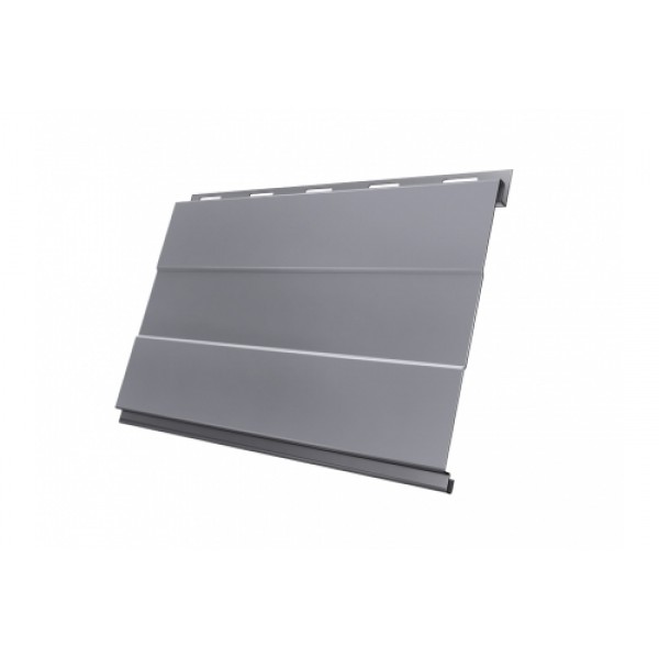 ГРАНД ЛАЙН Вертикаль 0,2 prof 0,5 Satin с пленкой RAL 7004 сигнальный серый 93396 ГРАНД ЛАЙН Вертикаль 0,2 prof 0,5 Satin с пленкой RAL 7004 сигнальный серый 93396
