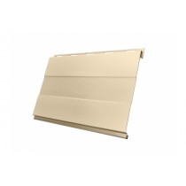 ГРАНД ЛАЙН Вертикаль 0,2 prof 0,5 Satin с пленкой RAL 1015 светлая слоновая кость 94912