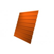 ГРАНД ЛАЙН Профнастил C10A 0,45 PE RAL 2004 оранжевый 67906