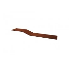 Планка Grand Line крепежная фальц 0,5 Satin Matt RAL 8004 терракота (2,5м)