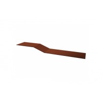 ГРАНД ЛАЙН Планка крепежная фальц 0,5 PurLite Matt RAL 8004 терракота (2м) 499318
