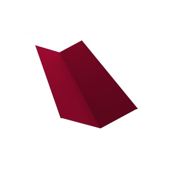 ГРАНД ЛАЙН Планка ендовы верхней 145х145 0,45 ПЭ с пленкой RAL 3003 рубиново-красный (2м) 493781 ГРАНД ЛАЙН Планка ендовы верхней 145х145 0,45 ПЭ с пленкой RAL 3003 рубиново-красный (2м) 493781