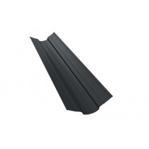 ГРАНД ЛАЙН Планка ендовы верхней фигурной 70x70 0,5 Satin Matt TX RAL 7016 антрацитово-серый (3м) 581288