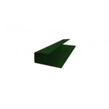 J-Профиль Grand Line 12мм 0,45 Drap RAL 6005 зеленый мох (2,5м)