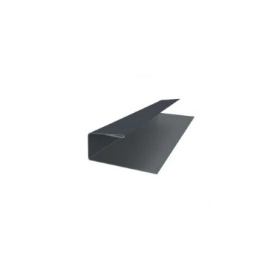 J-Профиль Grand Line 12мм 0,45 Drap-double TX RAL 7024 мокрый асфальт (2,5м) — 530733 J-Профиль Grand Line 12мм 0,45 Drap-double TX RAL 7024 мокрый асфальт (2,5м) — 530733