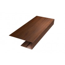 ГРАНД ЛАЙН J-Профиль 12мм 0,45 Print Premium Golden Wood Fresh TwinColor (3м) 542644