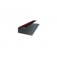 J-Профиль Grand Line 12мм 0,5 PurLite Matt RR 32 темно-коричневый (2,5м)