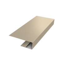 ГРАНД ЛАЙН J-Профиль 12мм 0,45 PE с пленкой RAL 1015 светлая слоновая кость (3м) 530445