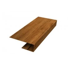 J-Профиль Grand Line 18мм 0,45 Print-Double Elite Golden Wood (2,5м)