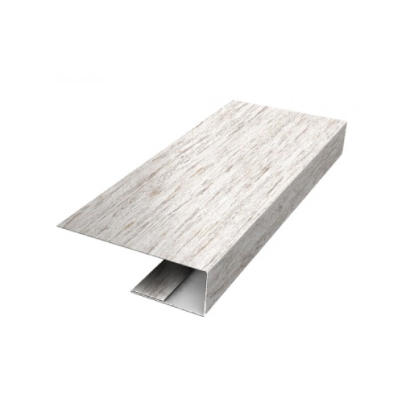 ГРАНД ЛАЙН J-Профиль 18мм 0,45 Print Elite Snow Wood TwinColor (2,5м) 469950 ГРАНД ЛАЙН J-Профиль 18мм 0,45 Print Elite Snow Wood TwinColor (2,5м) 469950