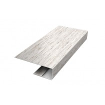 ГРАНД ЛАЙН J-Профиль 18мм 0,45 Print Elite Snow Wood TwinColor (2м)_old 469949