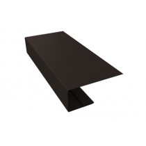 ГРАНД ЛАЙН J-Профиль 18мм 0,5 Velur X RR 32 темно-коричневый (3м)_old 551989