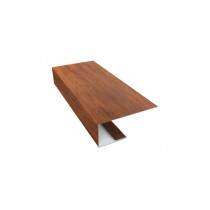 ГРАНД ЛАЙН J-Профиль 18мм 0,45 Print Premium Golden Wood Fresh (2м) 557522