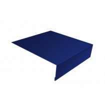 ГРАНД ЛАЙН Планка лобовая/околооконная простая 190х50 0,45 PE с пленкой RAL 5002 ультрамариново-синий (2м) 496334