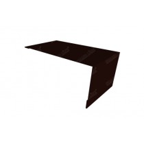 ГРАНД ЛАЙН Планка мансардная 0,5 Satin с пленкой RR 32 темно-коричневый (3м) 496902