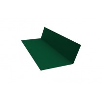 ГРАНД ЛАЙН Планка примыкания 150х250 0,45 Drap ST RAL 6005 зеленый мох (2м) 466484