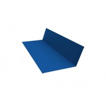 ГРАНД ЛАЙН Планка примыкания 150х250 0,45 PE с пленкой RAL 5005 сигнальный синий (3м) 466612