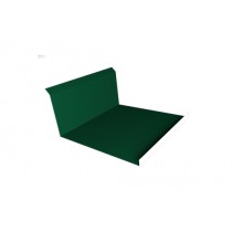 ГРАНД ЛАЙН Планка примыкания нижняя 20х122х260х15 0,45 Drap RAL 6005 зеленый мох (2м) 489860