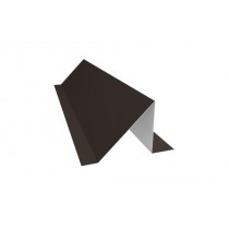 ГРАНД ЛАЙН Планка снегозадержания 0,5 Velur X RR 32 темно-коричневый (2м) 549222