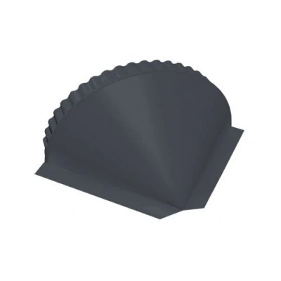 Заглушка Grand Line конусная 0,5 Velur RAL 7024 мокрый асфальт — 85523 Заглушка Grand Line конусная 0,5 Velur RAL 7024 мокрый асфальт — 85523