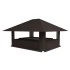 Дымник Grand Line на трубу 520х390мм 0,5 GreenCoat Pural BT, matt с пленкой RR 32 темно-коричневый (RAL 8019 серо-коричневый) — 152855 Дымник Grand Line на трубу 520х390мм 0,5 GreenCoat Pural BT, matt с пленкой RR 32 темно-коричневый (RAL 8019 серо-коричневый) — 152855