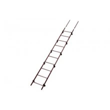 Лестница Grand Line кровельная RAL 3005 2,76м