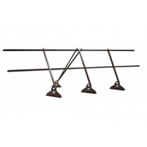 ГРАНД ЛАЙН Ограждение кровельное 0,9х3 RAL 8017 120142