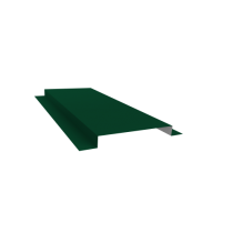 ГРАНД ЛАЙН Планка кожуха сегментного 150 0,45 PE с пленкой RAL 6005 зеленый мох (1,2м) 548286