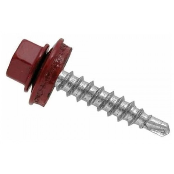 ГРАНД ЛАЙН Саморез кровельный Daxmer 4,8х29 RAL 3011 (250) сверло №1 306042 ГРАНД ЛАЙН Саморез кровельный Daxmer 4,8х29 RAL 3011 (250) сверло №1 306042