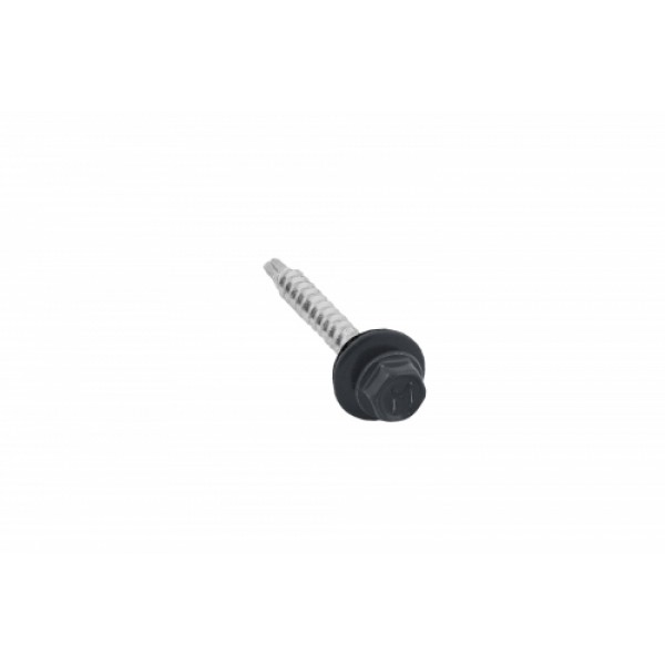 ГРАНД ЛАЙН Саморез кровельный Daxmer 4,8х35 RAL 7024 (250) сверло №1 303941 ГРАНД ЛАЙН Саморез кровельный Daxmer 4,8х35 RAL 7024 (250) сверло №1 303941
