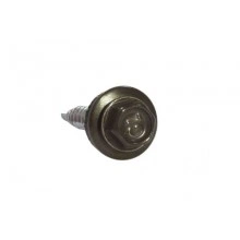 Саморез кровельный Grand Line Daxmer 4,8х35 RAL 8019 (250) сверло №1