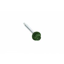 ГРАНД ЛАЙН Саморезы 4,8х50 RAL 6002 (Даксмер) 245066