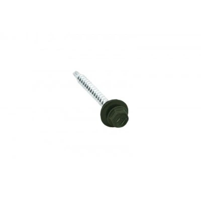Саморез кровельный Grand Line Daxmer 4,8х50 RAL 6020 (150) сверло №1 — 304042 Саморез кровельный Grand Line Daxmer 4,8х50 RAL 6020 (150) сверло №1 — 304042