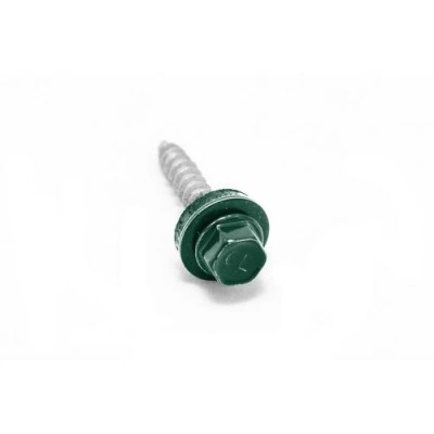 Саморез Grand Line 4,8х29 Pro с керамическим покрытием UltraZinc RAL 6005 — 437658 Саморез Grand Line 4,8х29 Pro с керамическим покрытием UltraZinc RAL 6005 — 437658