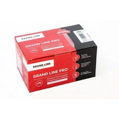 Саморез Grand Line 4,8х29 Pro с керамическим покрытием UltraZinc RAL 8017 — 437661 Саморез Grand Line 4,8х29 Pro с керамическим покрытием UltraZinc RAL 8017 — 437661